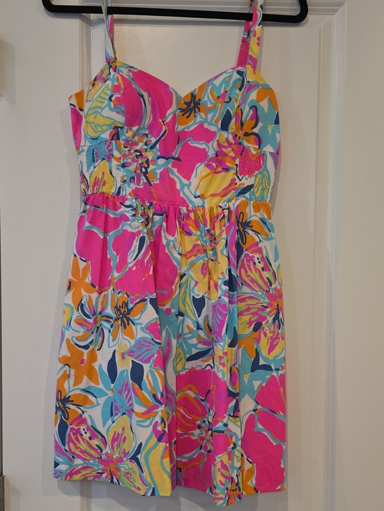 Lilly Pulitzer Dresses & Skirts - Lilly Pulitzer Multicolor Floral Print Dress